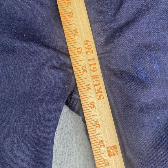 Levis 511 Jeans Mens 33x32 Blue Slim Fit Stretch Denim Pants Stain Flaw Commuter - Picture 12 of 14